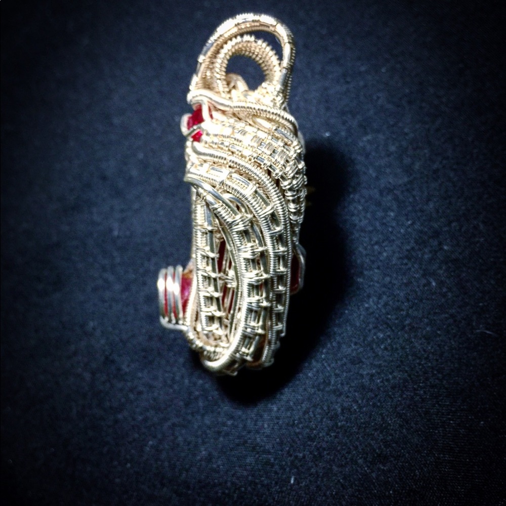 Ruby pendant. - Picture 2 of 2